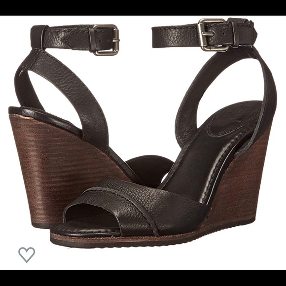 frye wedge shoes